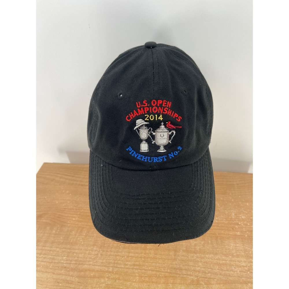 U.S. Open 2014 Golf Hat Pinehurst No 2‎ USGA Member Adjustable Black